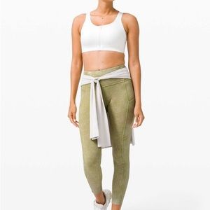 Lululemon Fast and Free High Rise Tight 25" *Ice Dye
Ice Wash Hazel Green